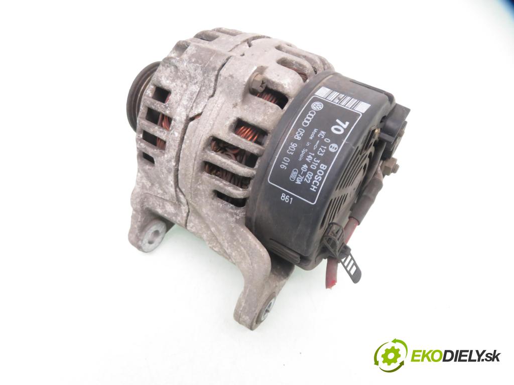 VW PASSAT B5 (3B2) SEDAN 1998 92,00 1.8 20V 125 - ADR 1781,00 Alternátor 0123310022 ; 058903016 (Alternátor)