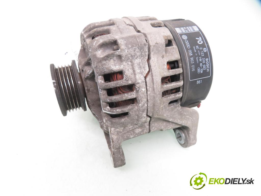 VW PASSAT B5 (3B2) SEDAN 1998 92,00 1.8 20V 125 - ADR 1781,00 Alternátor 0123310022 ; 058903016 (Alternátor)