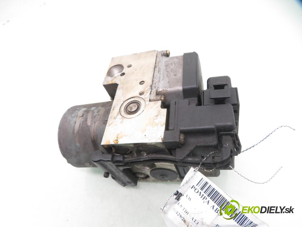 VW PASSAT B5 Variant (3B5) KOMBI 1999 85,00 1.9 TDI - ATJ 1896,00 pumpa ABS 0265220525 ; 8E0614111AH ; 0273004358 (Pumpa ABS)