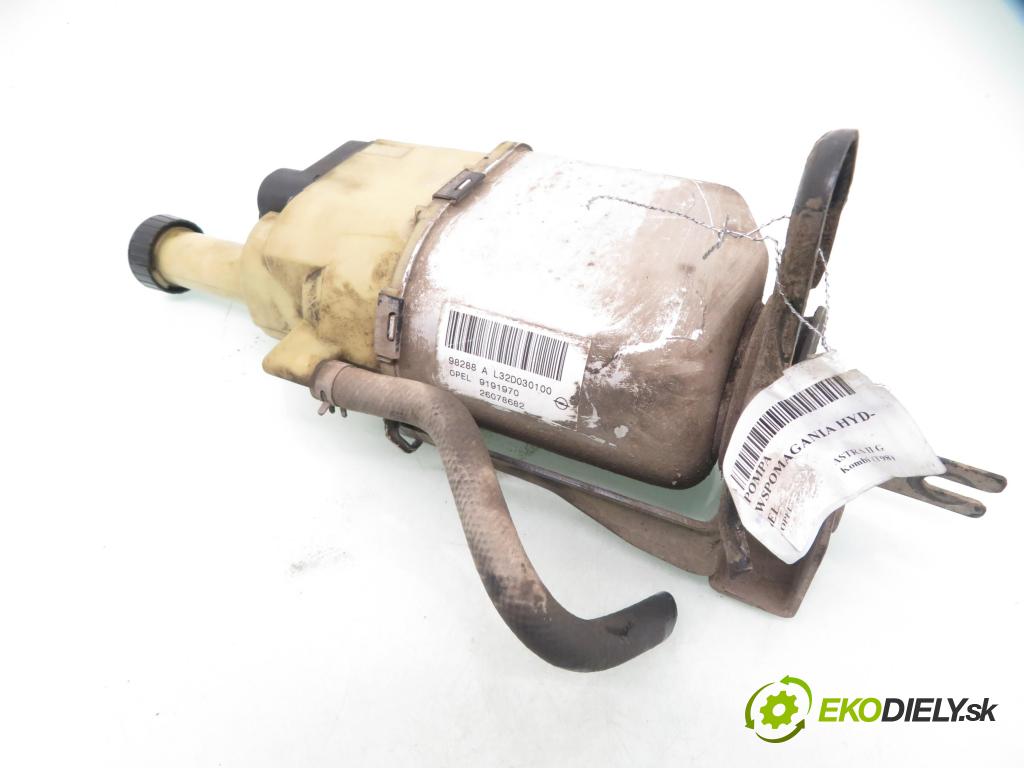 OPEL ASTRA G Kombi (T98) KOMBI 1998 66,00 1.4 16V - X 14 XE 1389,00 Pumpa servočerpadlo 9191970 ; 26078682