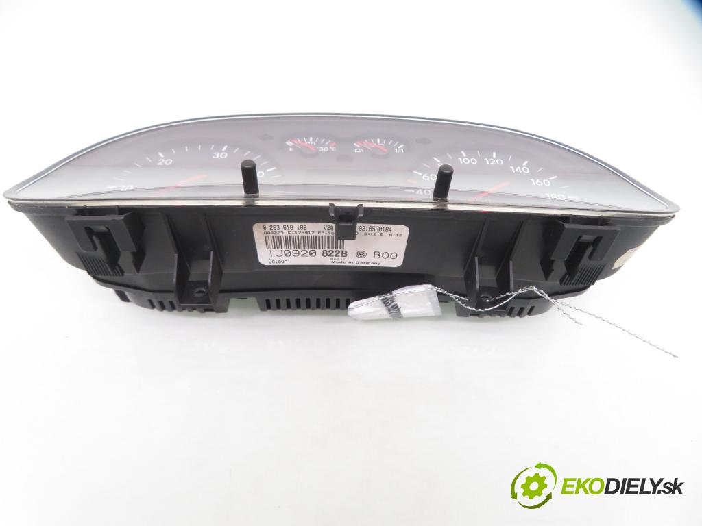 VW GOLF IV (1J1) HB 2000 66,00 1.9 TDI 90 - ALH 1896,00 Prístrojovka elektrický 0263618182 ; 1J0920822B ; 1035100002