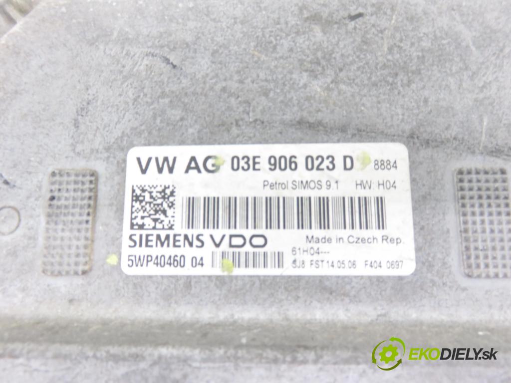 VW POLO (9N_) HB 2006 47,00 1.2 12V 64 - AZQ 1198,00 spinačka / imobilizéra IMMO / Riadiaca jednotka 03E906023D ; 5WP4046004 ; 6Q1937049D