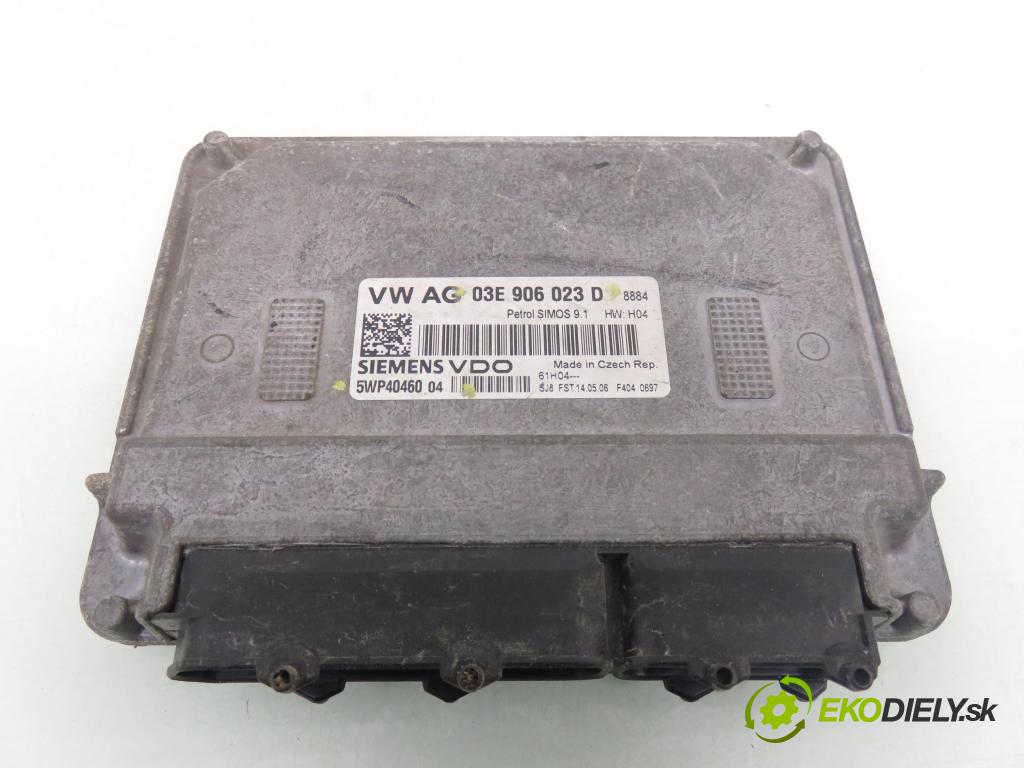 VW POLO (9N_) HB 2006 47,00 1.2 12V 64 - AZQ 1198,00 spinačka / imobilizéra IMMO / Riadiaca jednotka 03E906023D ; 5WP4046004 ; 6Q1937049D
