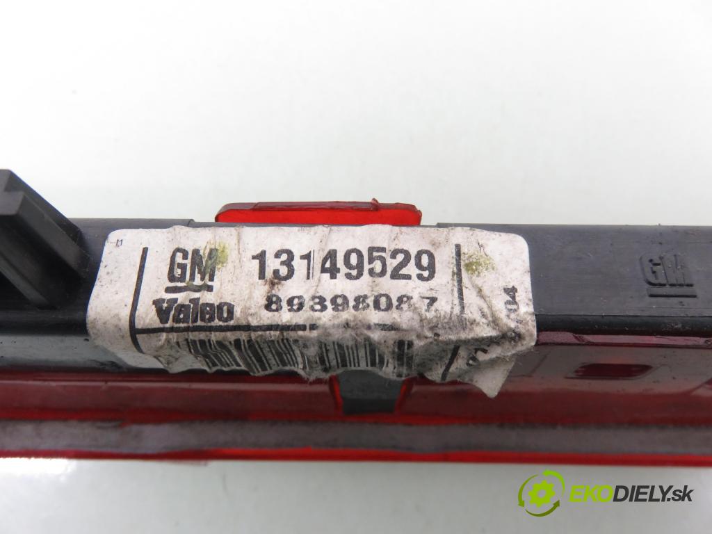 OPEL MERIVA A nadwozie wielkoprzestrzenne (MPV) (X03) MINIVAN 2004 74,00 1.7 CDTI 100 - Z 17 DTH 1686,00 svetlo bŕzd 13149529 ; 89398087