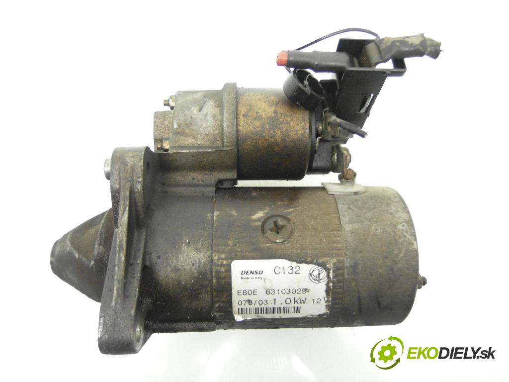 FIAT SIENA (178_) / ALBEA SEDAN 2003 59,00 1.2 - 188 A5.000 1242,00 Štartér 63103029 (Štartér)