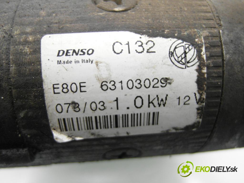 FIAT SIENA (178_) / ALBEA SEDAN 2003 59,00 1.2 - 188 A5.000 1242,00 Štartér 63103029 (Štartér)