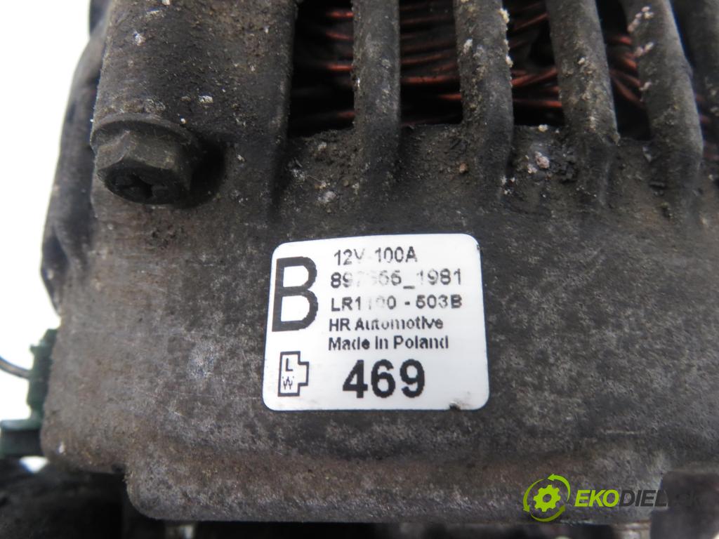 OPEL MERIVA A nadwozie wielkoprzestrzenne (MPV) (X03) MINIVAN 2004 74,00 1.7 CDTI 100 - Z 17 DTH 1686,00 Alternátor LR1100503B (Alternátor)