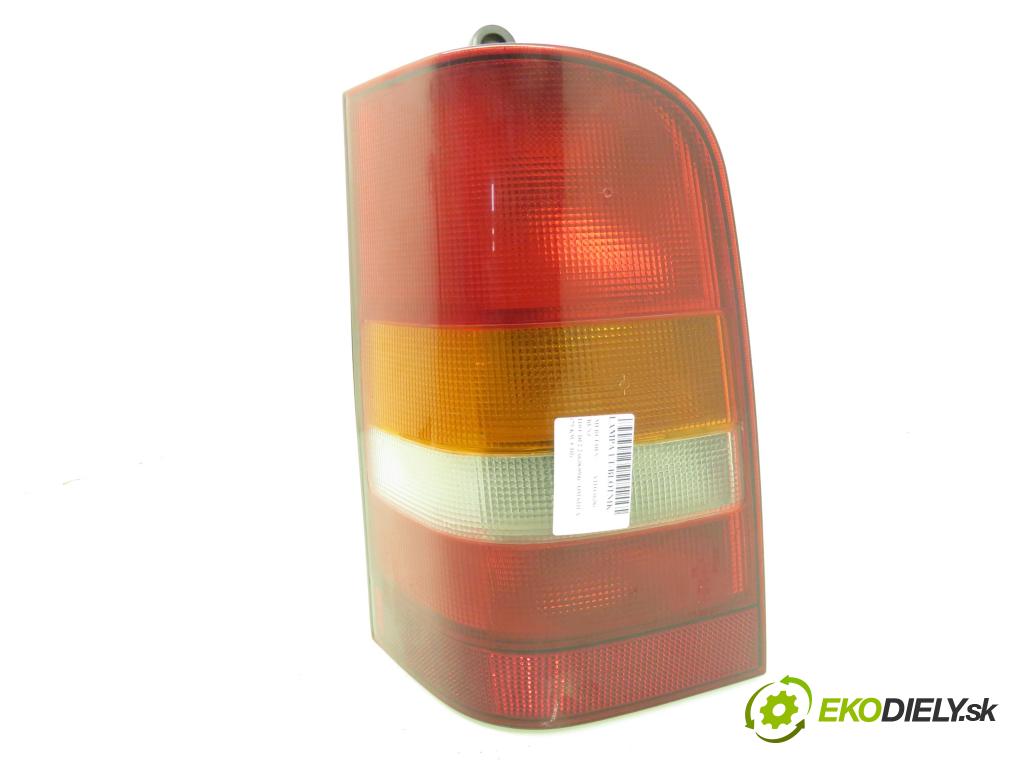 MERCEDES-BENZ VITO Skrzynia (638) VAN 2001 90,00 112 CDI 2.2 (638.094) - OM 611.980 2151,00 Svetlo ľavé zadné 6388201264 ; 6388201464 ; 6388201664