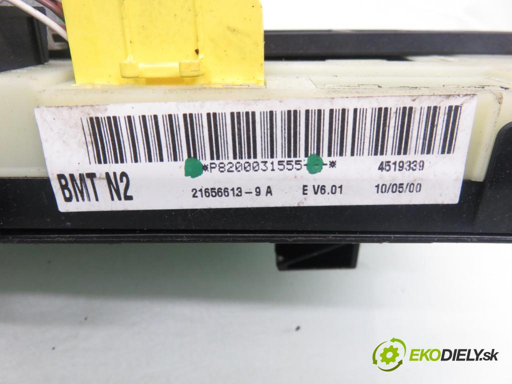 RENAULT CLIO II (BB_, CB_) HB 1999 43,00 1.2 8V 58 1149,00 MODUL BSI P8200031555