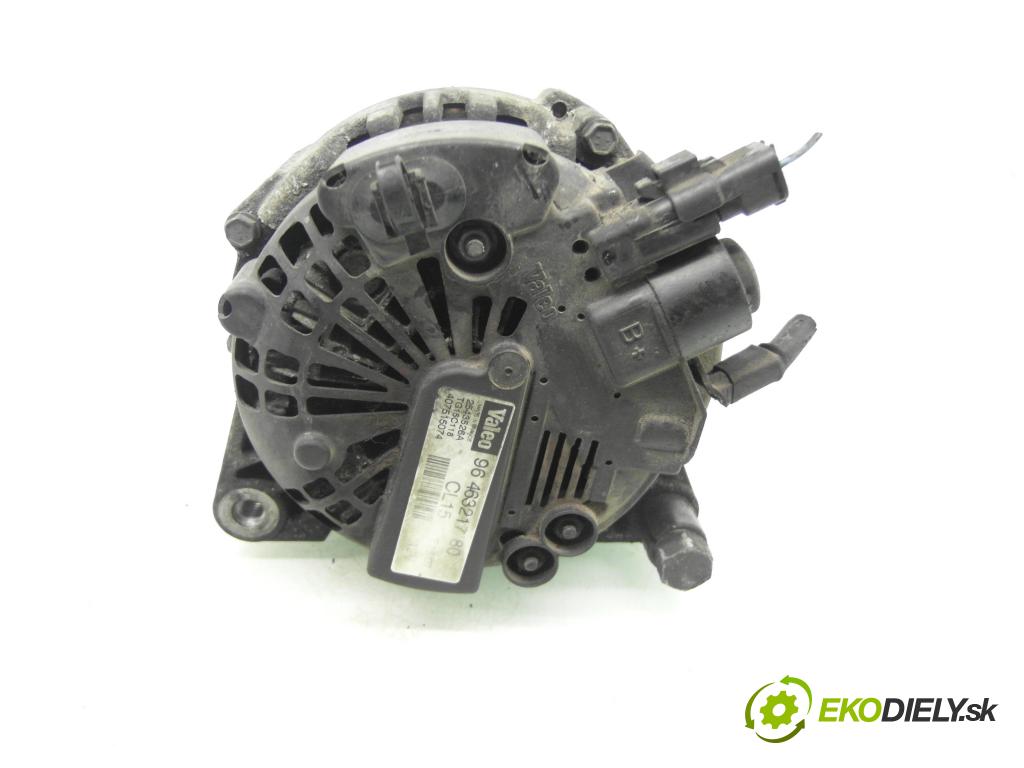 CITROEN C4 I (LC_) HB 2007 80,00 1.6 HDi 109 - 9HZ (DV6TED4) 1560,00 Alternátor 9646321780 ; 2543526A (Alternátor)