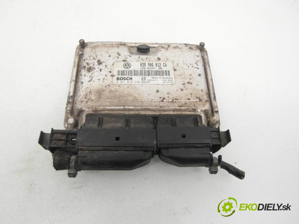 SEAT LEON (1M1) HB 2001 66,00 1.9 TDI 90 - ALH 1896,00 Riadiaca jednotka Motor 038906012CA ; 0281010230