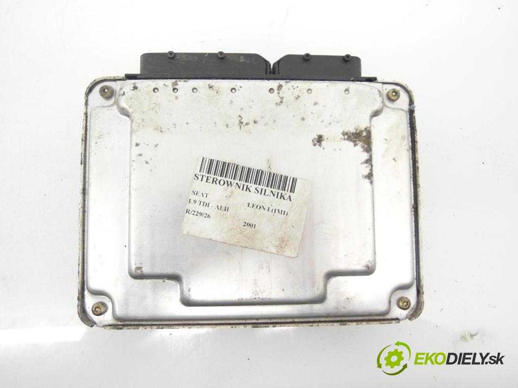 SEAT LEON (1M1) HB 2001 66,00 1.9 TDI 90 - ALH 1896,00 Riadiaca jednotka Motor 038906012CA ; 0281010230