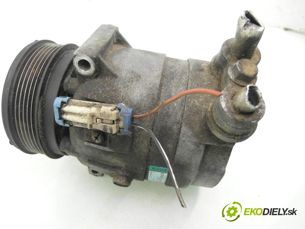 OPEL VECTRA B liftback (J96) SEDAN 1999 74,00 2.0 DTI 16V - X 20 DTH 1995,00 KOMPRESOR: klimatizace 90506202 ; 6560956 (Kompresor klimatizace)