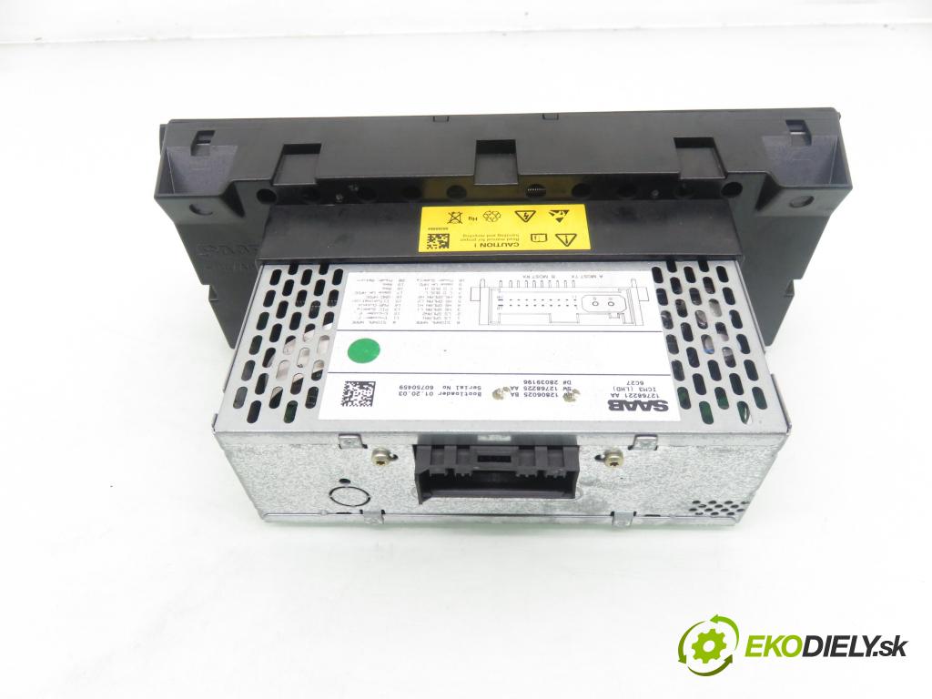 SAAB 9-3 (YS3F) SEDAN 2004 92,00 2.2 TiD - D223L 2171,00 RADIO 12806025 ; 12768225 ; 12768221AA