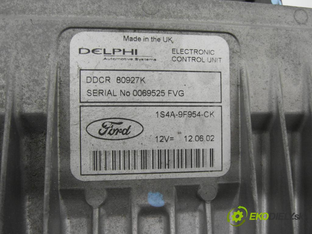 FORD FOCUS (DAW, DBW) HB 2002 85,00 1.8 TDCi - F9DA 1753,00 Riadiaca jednotka Motor DDCR80927K ; 1S4A9F954CK