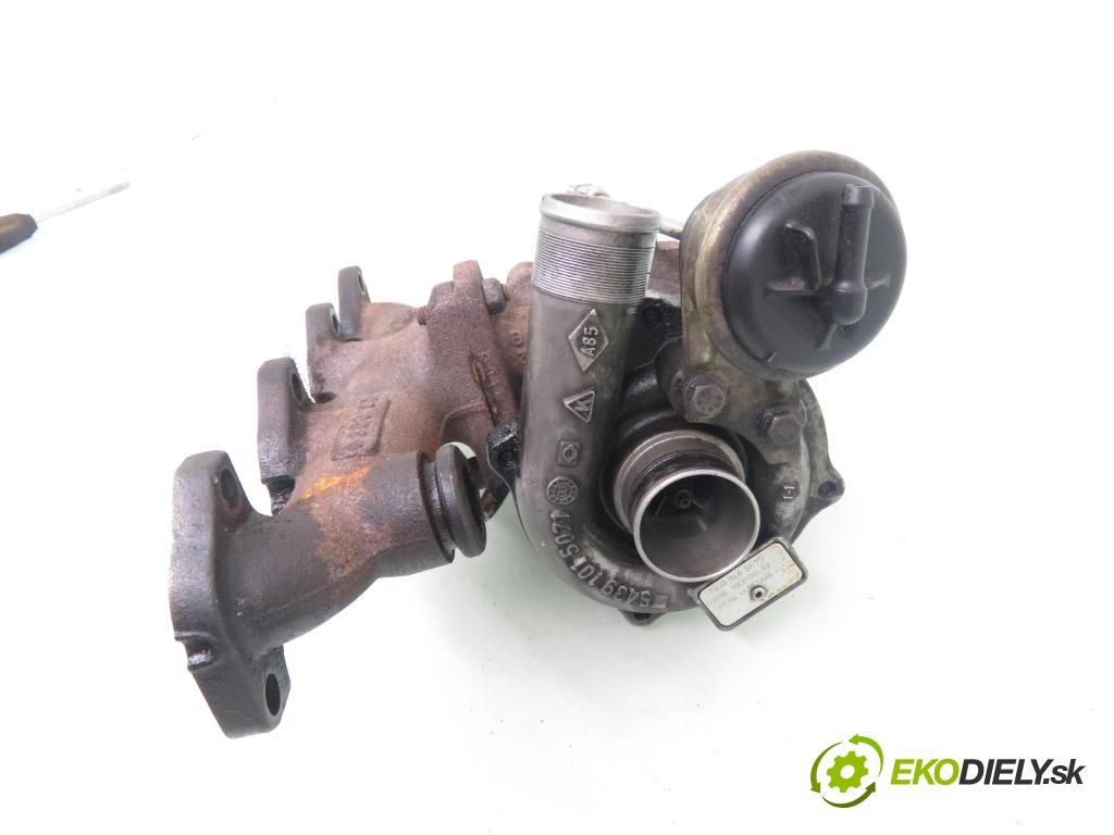 RENAULT MEGANE II (BM0/1_, CM0/1_) HB 2003 63,00 1.5 dCi 86 - K9K 724 1461,00 Turbodúchadlo 54359700002 ; 189536H118218 (Turbodúchadlo (kompletné))