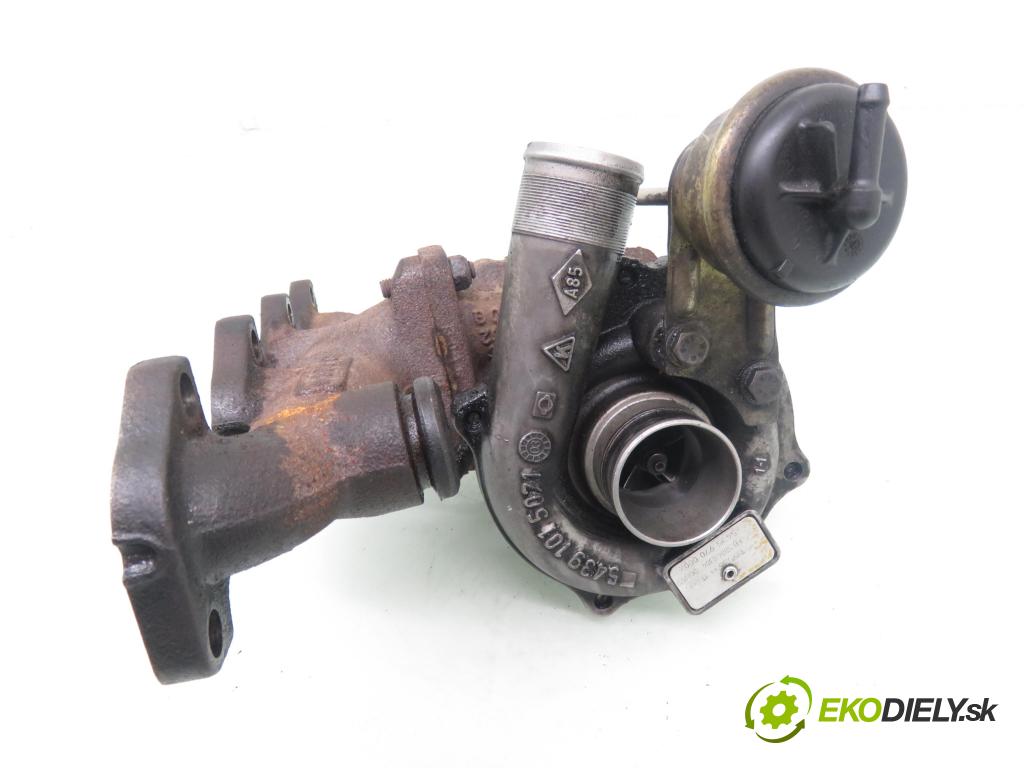 RENAULT MEGANE II (BM0/1_, CM0/1_) HB 2003 63,00 1.5 dCi 86 - K9K 724 1461,00 Turbodúchadlo 54359700002 ; 189536H118218 (Turbodúchadlo (kompletné))