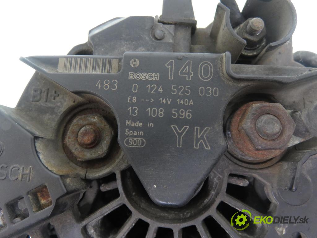 SAAB 9-3 (YS3F) SEDAN 2004 92,00 2.2 TiD - D223L 2171,00 Alternátor 0124525030 ; 13108596 (Alternátor)
