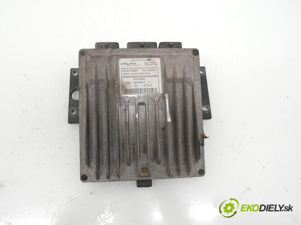 RENAULT MEGANE II (BM0/1_, CM0/1_) HB 2003 63,00 1.5 dCi 86 - K9K 724 1461,00 řídící jednotka motora R0410B020A ; 8200259832 ; 8200308212
