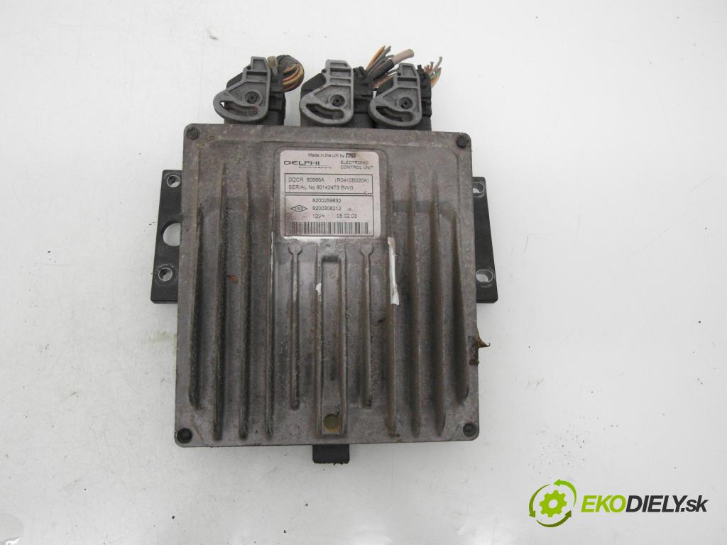 RENAULT MEGANE II (BM0/1_, CM0/1_) HB 2003 63,00 1.5 dCi 86 - K9K 724 1461,00 řídící jednotka motora R0410B020A ; 8200259832 ; 8200308212