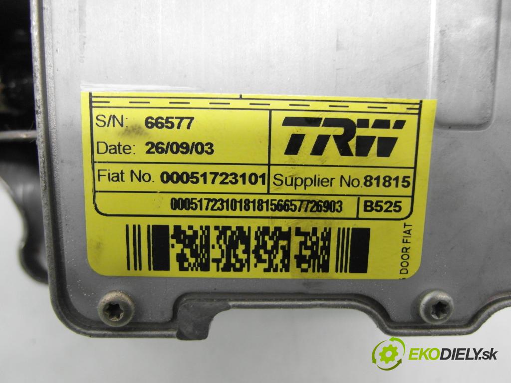 FIAT STILO (192_) HB 2004 76,00 1.6 16V 103 - 182 B6.000 1596,00 serv/podporovanie elektrické 00051723101 ; 50410134