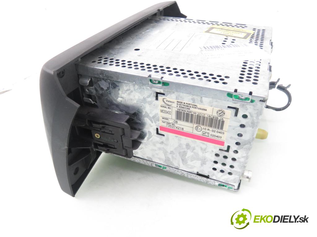 FIAT STILO (192_) HB 2004 76,00 1.6 16V 103 - 182 B6.000 1596,00 RADIO CD 735374218 ; 735374218