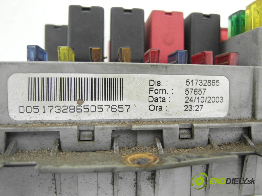 FIAT STILO (192_) HB 2004 76,00 1.6 16V 103 - 182 B6.000 1596,00 Skrinka POJISTKY: 51732865