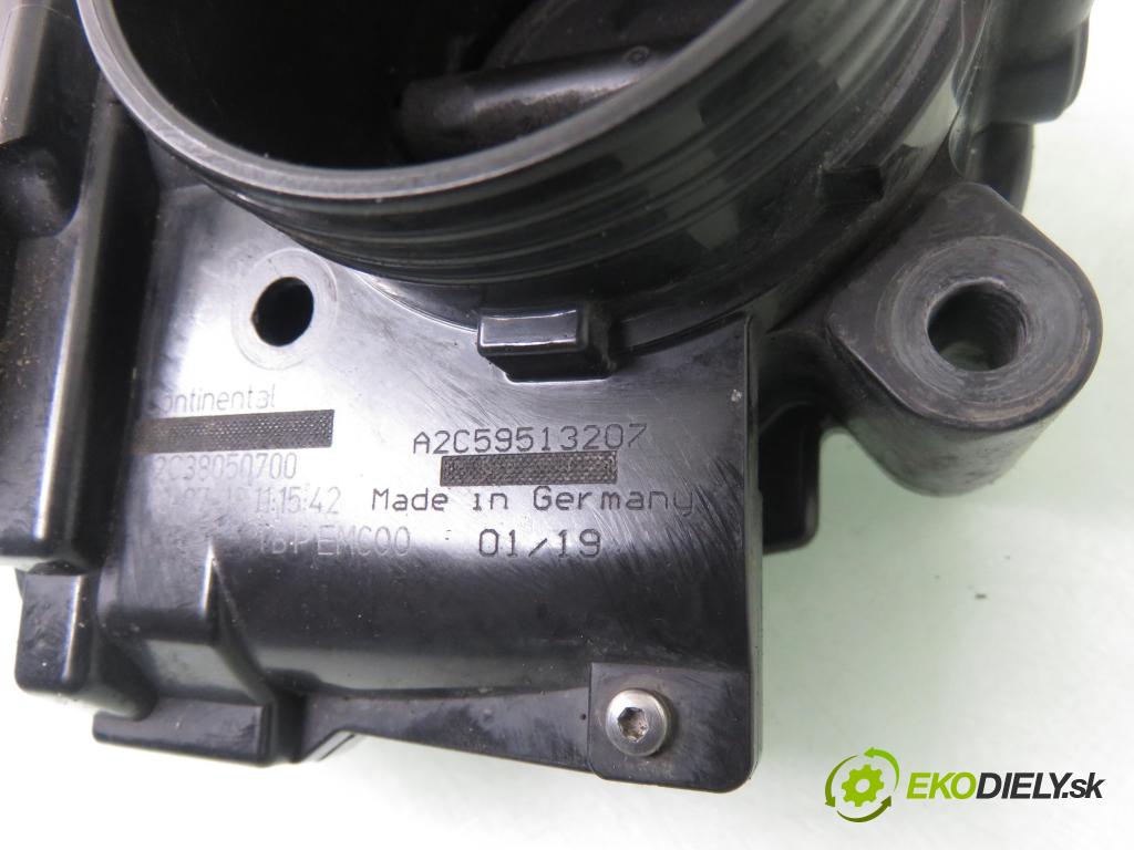 CITROEN C4 I (LC_) HB 2010 88,00 1.6 VTi 120 - 5FW (EP6) 1598,00 Škrtiaca klapka A2C38050700 ; A2C59513207 (Škrtiaca klapka)