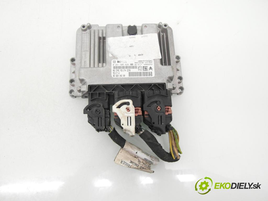 CITROEN C4 I (LC_) HB 2010 88,00 1.6 VTi 120 - 5FW (EP6) 1598,00 Riadiaca jednotka Motor 0261S05626 ; 9666934280