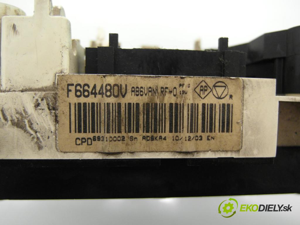 CITROEN C2 (JM_) HB 2004 52,00 1.4 HDi - 8HX (DV4TD) 1398,00 Panel topení KLIMATIZACE: F664480V