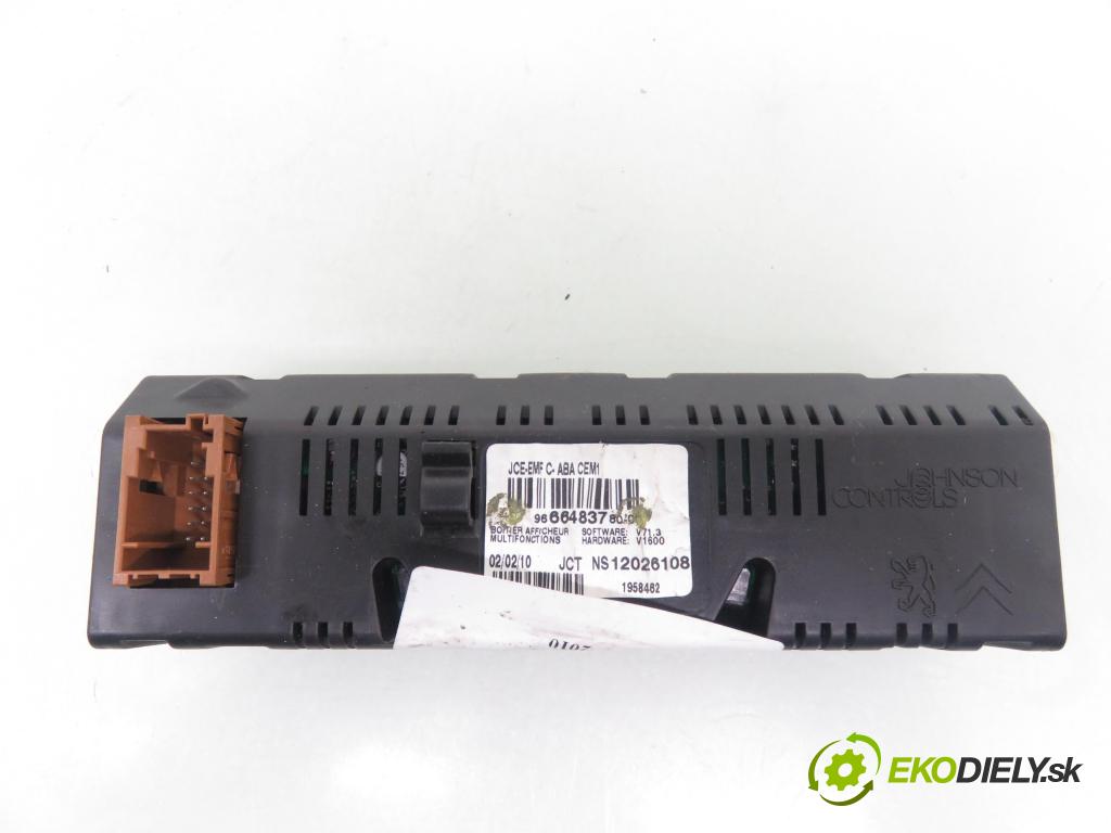 CITROEN C4 I (LC_) HB 2010 88,00 1.6 VTi 120 - 5FW (EP6) 1598,00 ZOBRAZIT: 9666483780