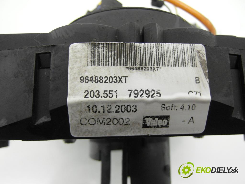 CITROEN C2 (JM_) HB 2004 52,00 1.4 HDi - 8HX (DV4TD) 1398,00 PAKA/ŘAZENÍ/SADA: 96488203XT ; COM2002