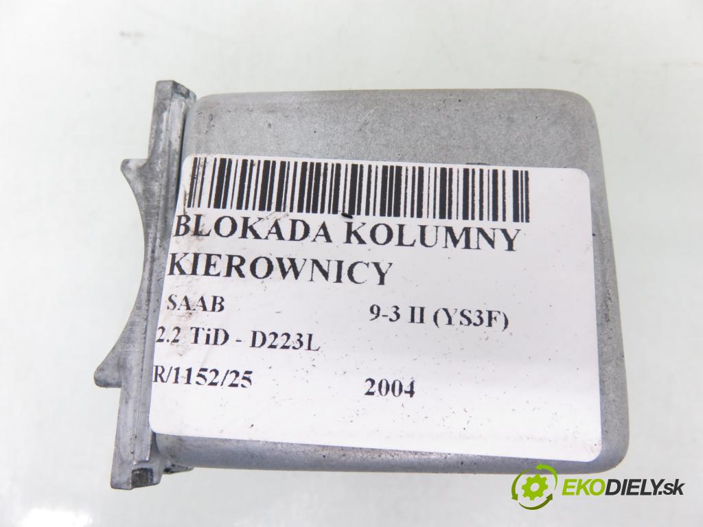 SAAB 9-3 (YS3F) SEDAN 2004 92,00 2.2 TiD - D223L 2171,00 blokáda tyče volantu 12770232 ; PP019460100