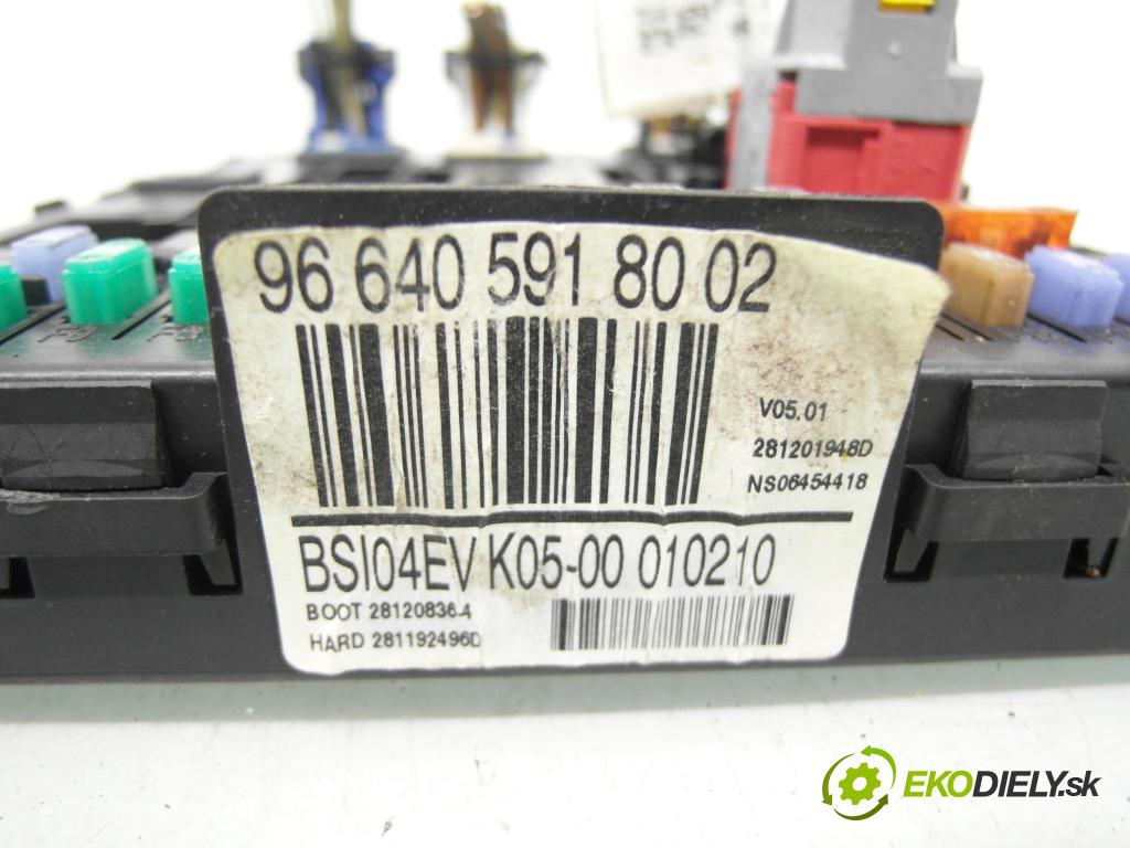 CITROEN C4 I (LC_) HB 2010 88,00 1.6 VTi 120 - 5FW (EP6) 1598,00 MODUL BSI 966405918002