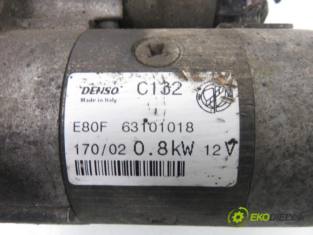 FIAT PUNTO (188_) HB 2002 44,00 1.2 60 - 188 A4.000 1242,00 startér 63101018 (Startér)