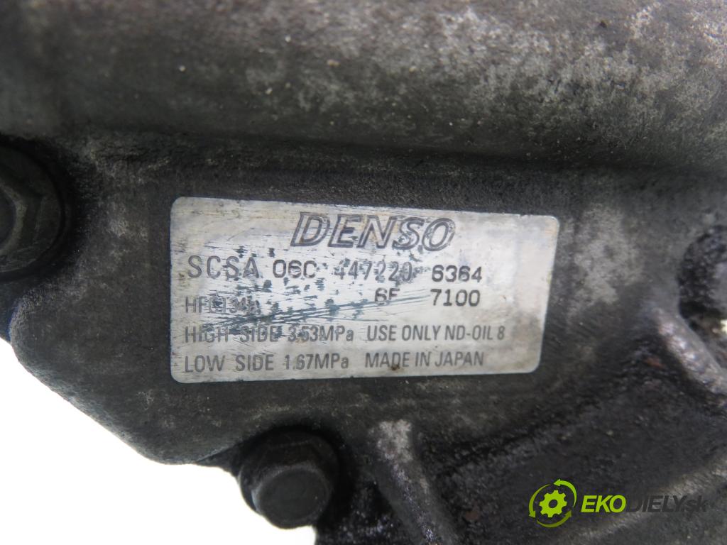 TOYOTA COROLLA kombi (_E12_) KOMBI 2004 81,00 1.6 VVT-i (ZZE121_) - 3ZZ-FE 1598,00 KOMPRESOR: klimatizácie 4472206364 (Kompresor klimatizácie)