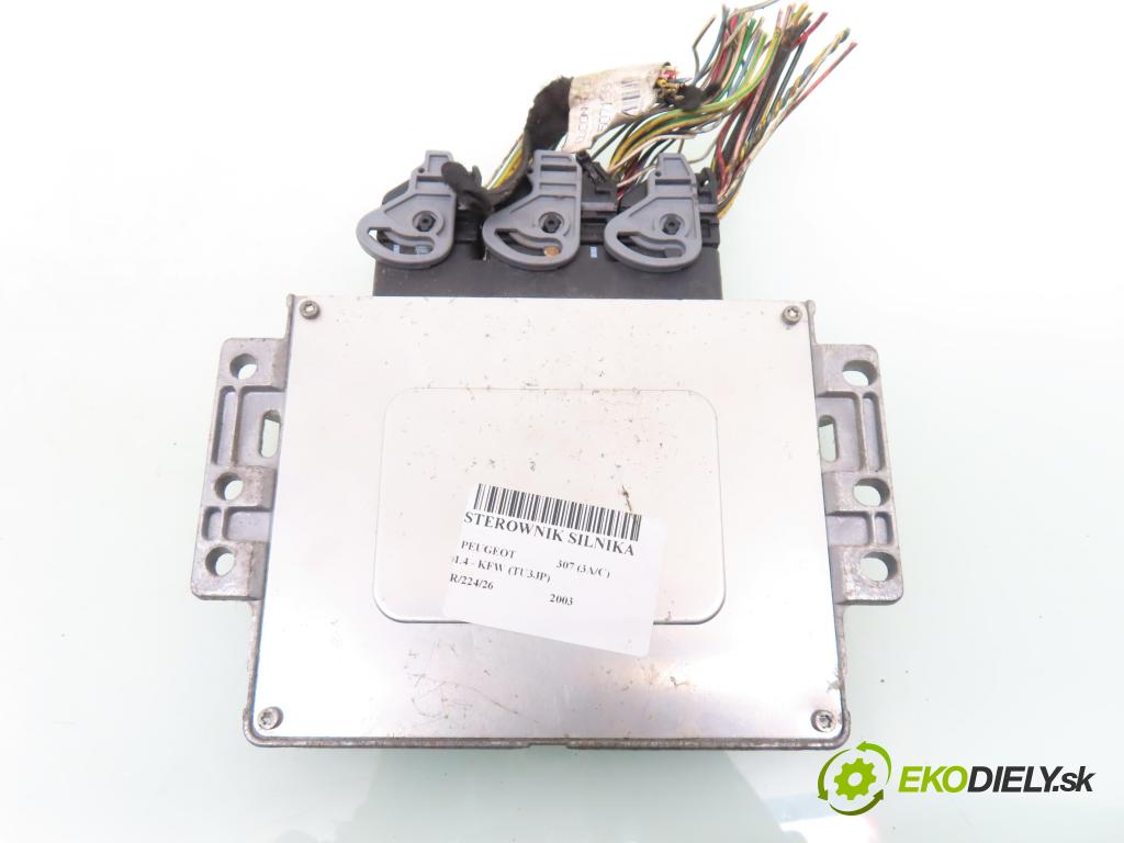 PEUGEOT 307 (3A/C) HB 2003 55,00 1.4 - KFW (TU3JP) 1360,00 Riadiaca jednotka Motor 9647759780 ; 9646185180
