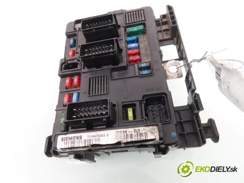 CITROEN C3 I (FC_) HB 2003 50,00 1.4 HDi 8V - 8HX 1398,00 MODUL BSM T118470003G ; 9643498880