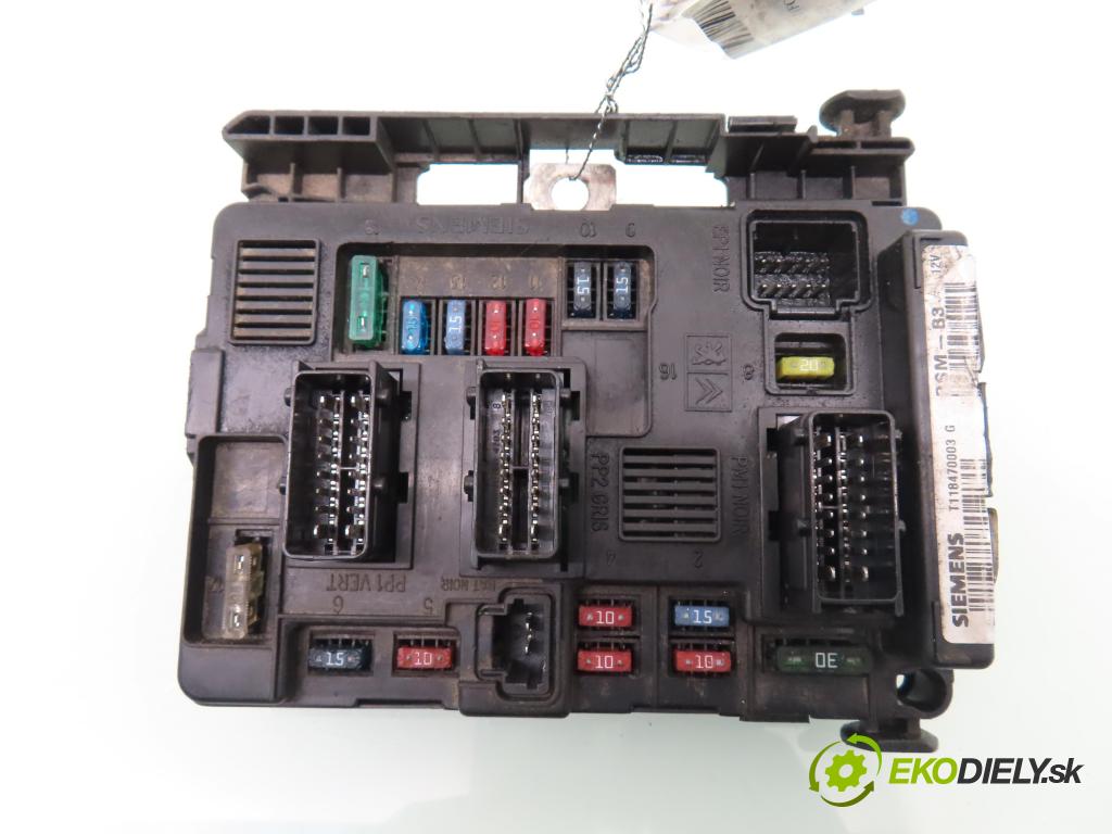 CITROEN C3 I (FC_) HB 2003 50,00 1.4 HDi 8V - 8HX 1398,00 MODUL BSM T118470003G ; 9643498880