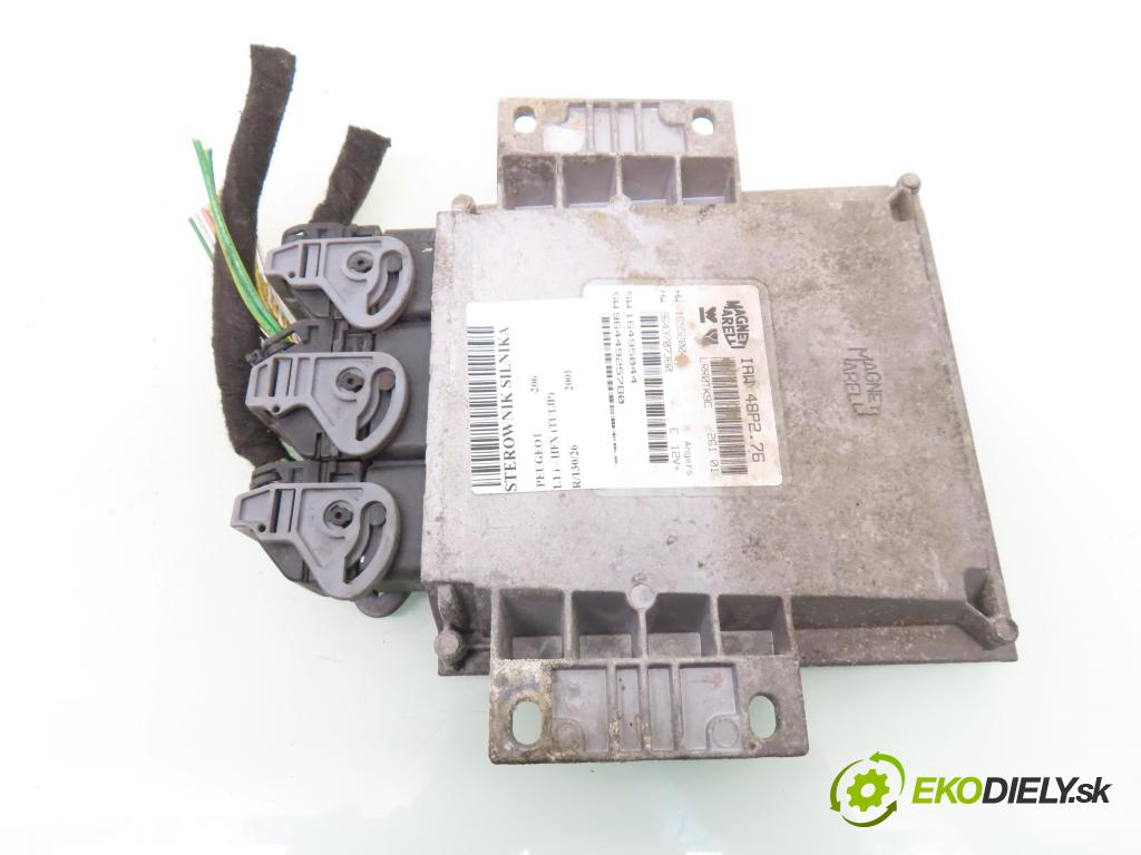 PEUGEOT 206 liftback (2A/C) HB 2001 440,00 1.1 i - HFX (TU1JP) 1124,00 Riadiaca jednotka Motor IAW48P276 ; 9643707380