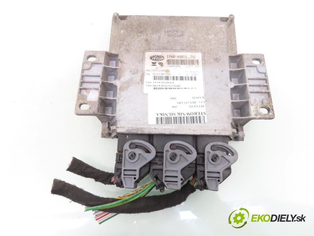 PEUGEOT 206 liftback (2A/C) HB 2001 440,00 1.1 i - HFX (TU1JP) 1124,00 Riadiaca jednotka Motor IAW48P276 ; 9643707380