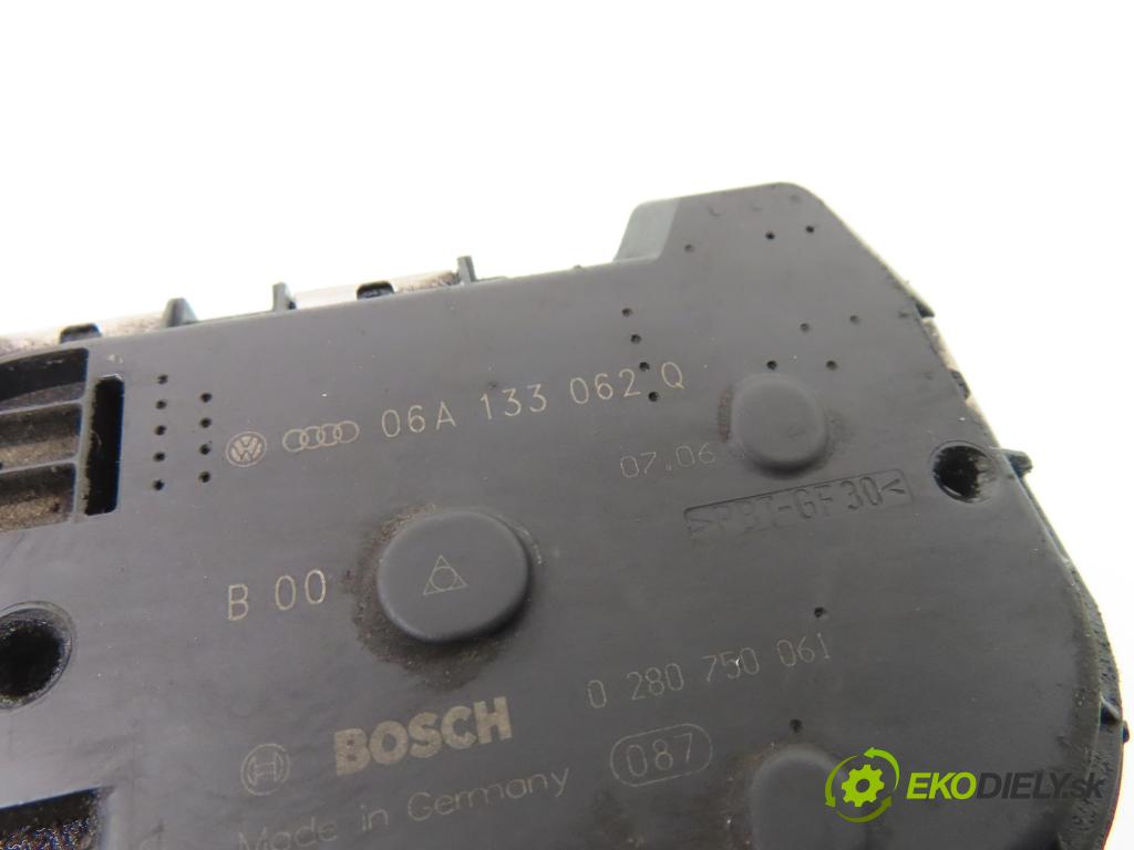 VW BORA (1J2) SEDAN 2002 85,00 2 - AQY 1984,00 Škrtiaca klapka 06A133062Q ; 0280750061 (Škrtiaca klapka)