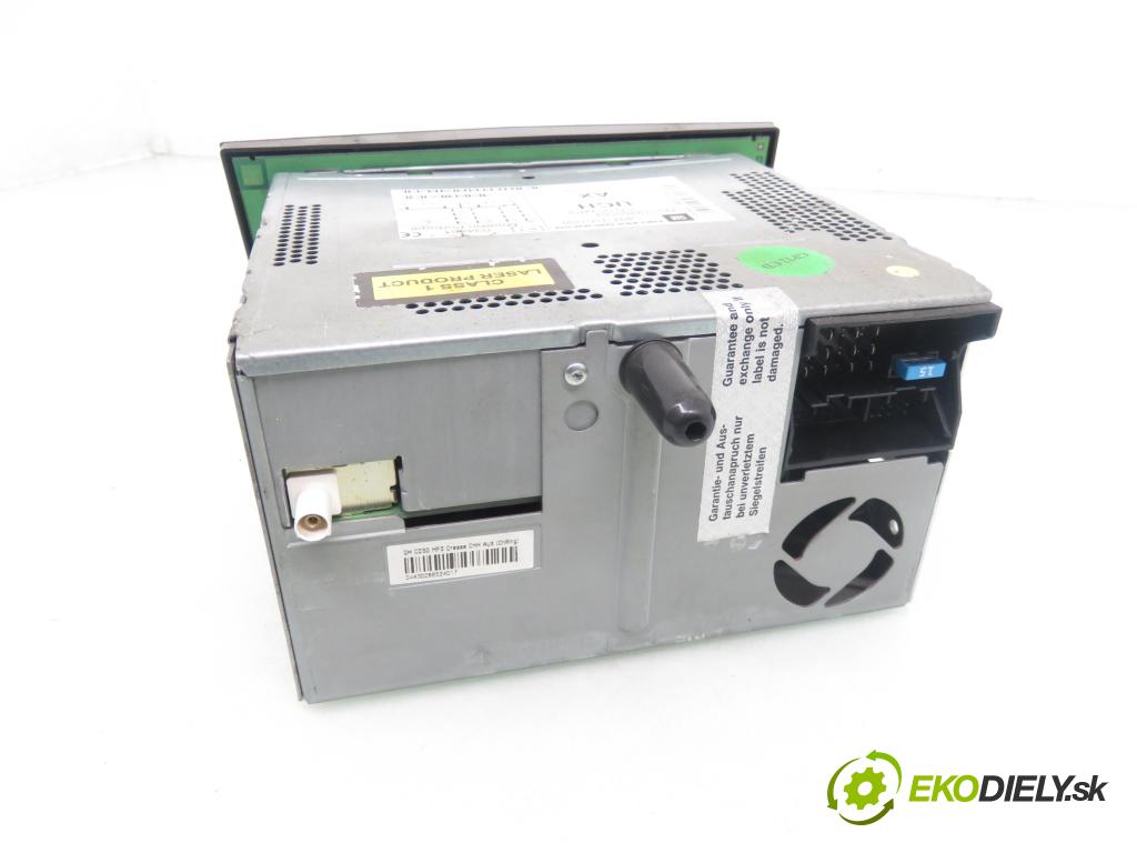 OPEL ZAFIRA B (A05) MINIVAN 2007 88,00 1.9 CDTI 8V 120 - Z 19 DT 1910,00 RADIO CD 13275077 ; 13255557 ; 497316088