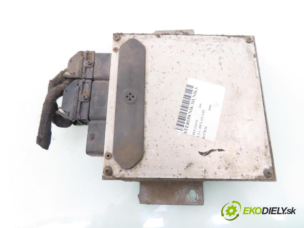 PEUGEOT 206 liftback (2A/C) HB 2000 440,00 1.1 i - HFX (TU1JP) 1124,00 Riadiaca jednotka Motor IAW48P270 ; 9642597680