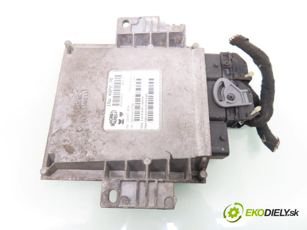 PEUGEOT 206 liftback (2A/C) HB 2000 440,00 1.1 i - HFX (TU1JP) 1124,00 Riadiaca jednotka Motor IAW48P270 ; 9642597680