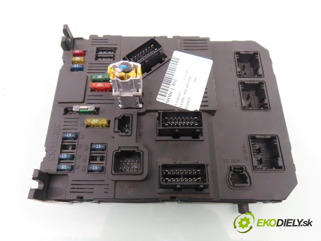 CITROEN C3 I (FC_) HB 2003 50,00 1.4 HDi 8V - 8HX 1398,00 MODUL BSI S118085200J ; 9652474480