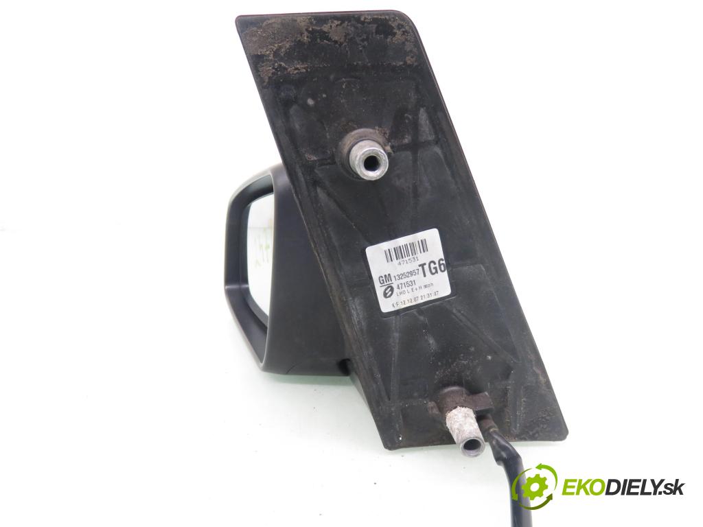 OPEL ZAFIRA B (A05) MINIVAN 2007 88,00 1.9 CDTI 8V 120 - Z 19 DT 1910,00 Spätné zrkadlo LE 13252957