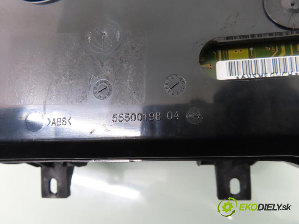 FIAT BRAVO II (198_) HB 2008 88,00 1.9 D Multijet - 192 A8.000 1910,00 Prístrojovka elektrický 5550019804 ; 55001980002