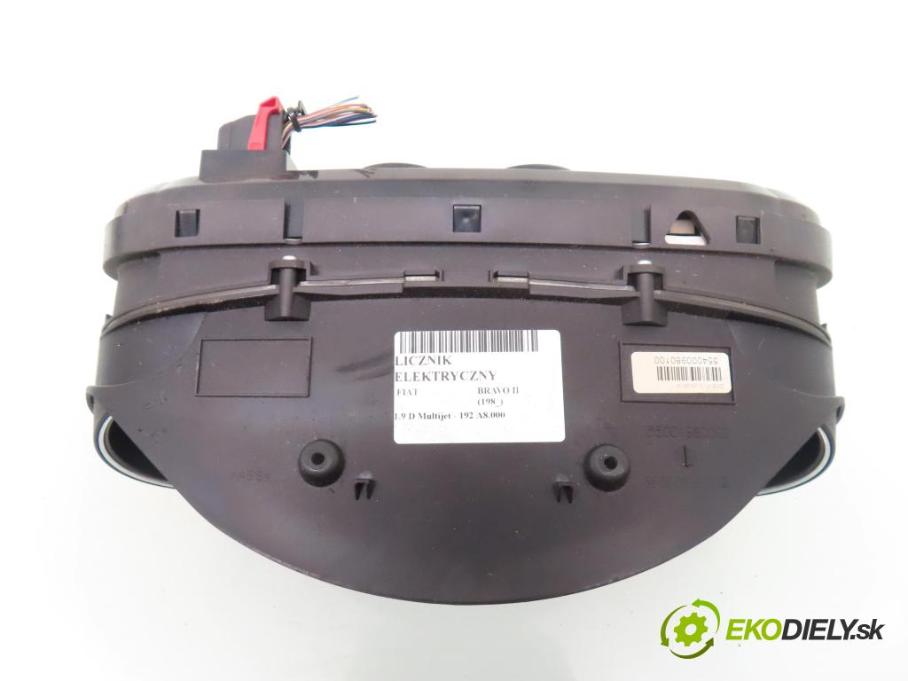 FIAT BRAVO II (198_) HB 2008 88,00 1.9 D Multijet - 192 A8.000 1910,00 Prístrojovka elektrický 5550019804 ; 55001980002