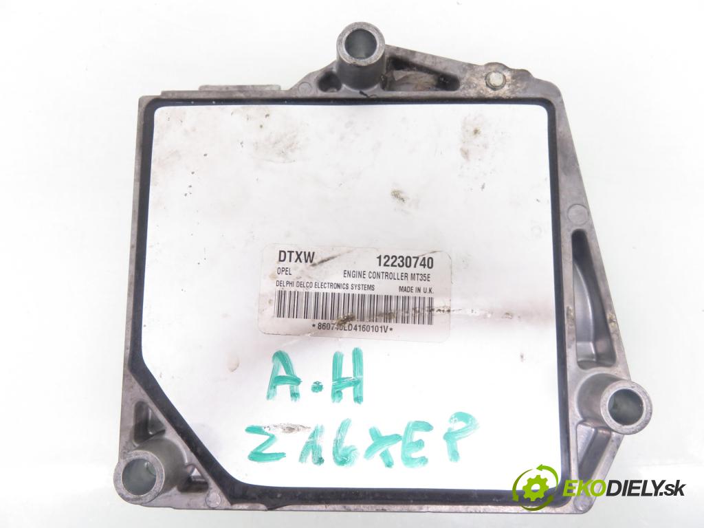 OPEL ASTRA H (A04) HB 2004 77,00 1.6 - Z 16 XEP 1598,00 spinačka / imobilizéra IMMO / Riadiaca jednotka 12230740 ; 13145036BR ; 13145017CD